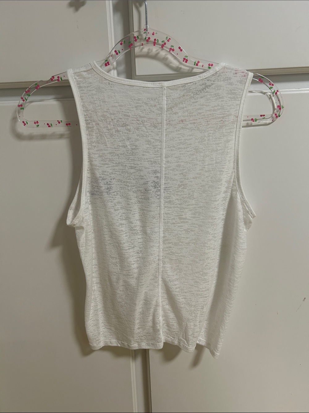 lululemon White Twist-Front Tank Small - Picture 3 of 3